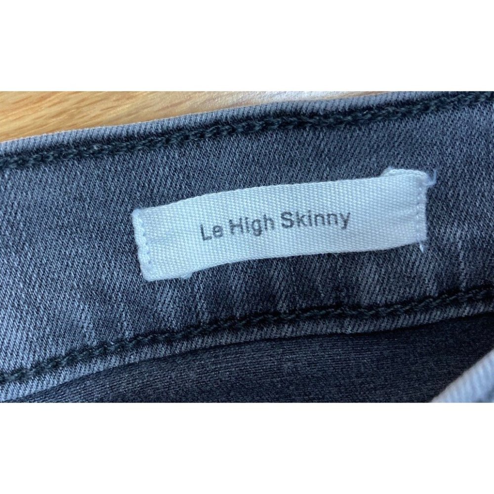 *Frame Denim Le High Skinny Jeans Womens 28 Grey LHSKREV208 Dartmouth - Picture 8 of 11
